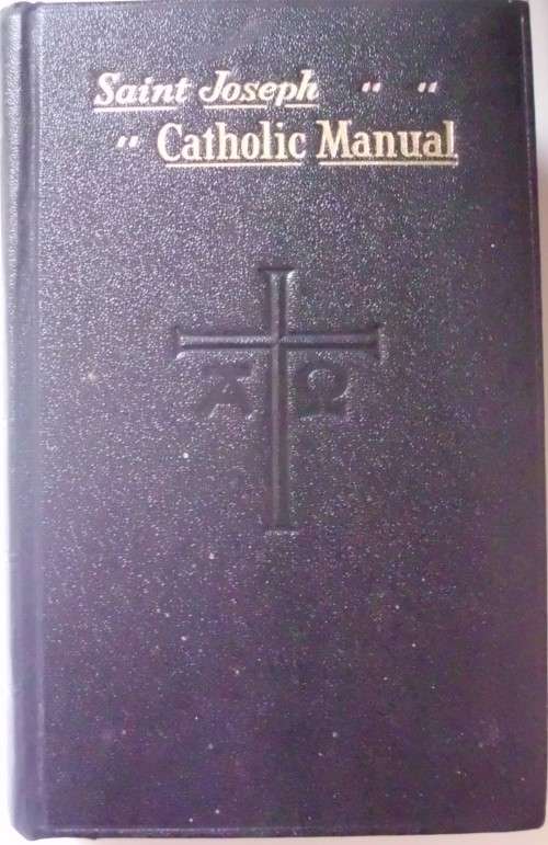 Bible - St.Josephs Catholic Manual - 1956 - Excellent