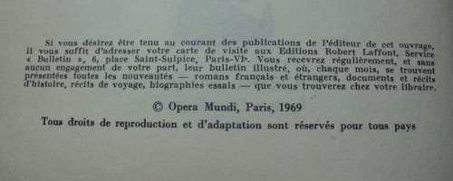 Book - Piaf - Simone Berteaut - 1969 - rare