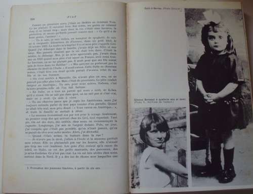 Book - Piaf - Simone Berteaut - 1969 - rare