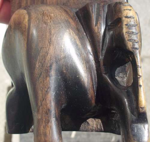 Ebony Wooden Bookstands x 2 -  Handcarved