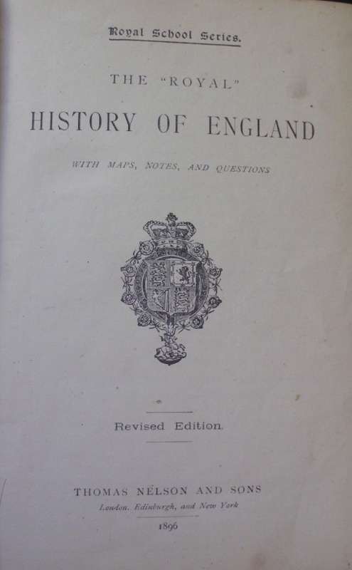 Book - The Royal History Of England - 1896 - Rare