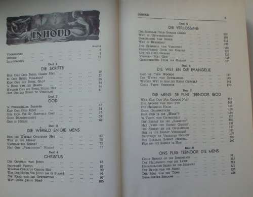 Bible - Die Bybel Spreek - Illustrated - Undated - Rare