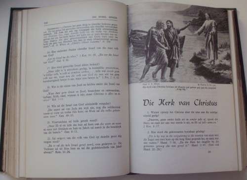 Bible - Die Bybel Spreek - Illustrated - Undated - Rare