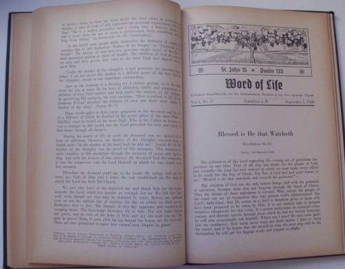 Bible/Book - Word Of Life 1960 - New Apostolic Church