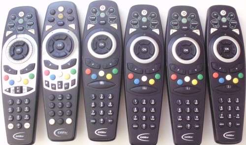 DSTV Remotes x 6 - Used