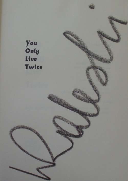 Book - You Only Live Twice - Ian Fleming - 1964 - 1st ed
