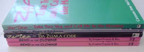 Comic Books - Zapiriro, Adam And Eve, Etc x 5