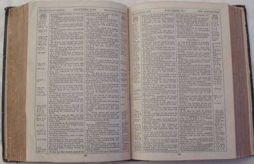 Bible - The Holy Bible - 1892 - Antique - Pocket