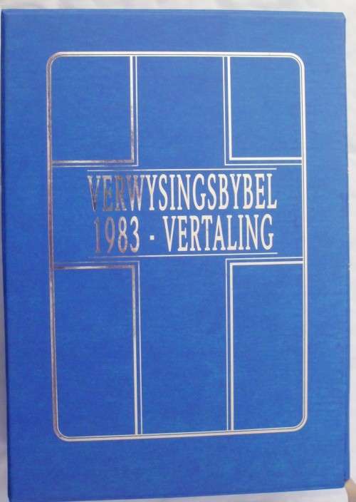 Bible - Die Bybel Met Verwysings - 1983 -  C - Twin Set Boxed - Perfect
