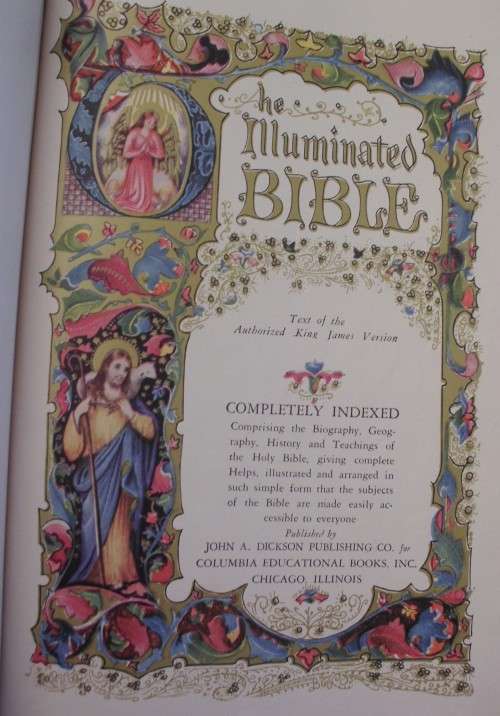 Bible - The Good Samaritan Bible/The Illuminated Bible - 1941