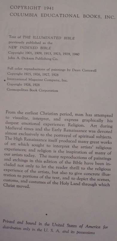 Bible - The Good Samaritan Bible/The Illuminated Bible - 1941