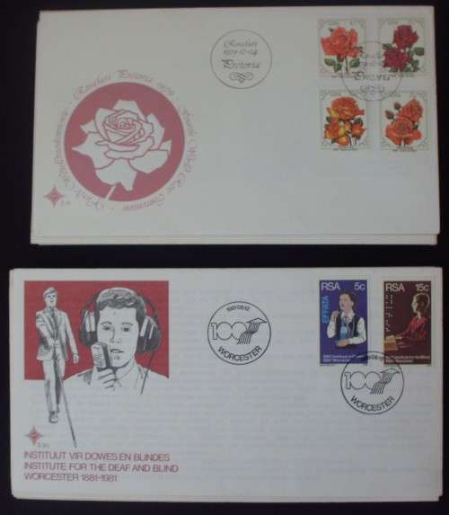 FDC x 30 -  Assorted - 1970s/1980s