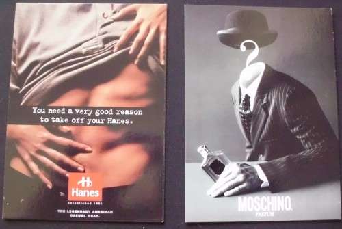 Postcards - Advertising + Paris - x 19 - Unused