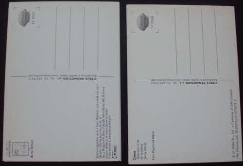 Postcards - Advertising + Paris - x 19 - Unused