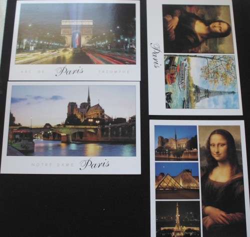 Postcards - Advertising + Paris - x 19 - Unused