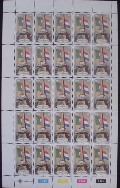 Stamp - RSA Paardekraal 1980 - Full Sheet - Mint