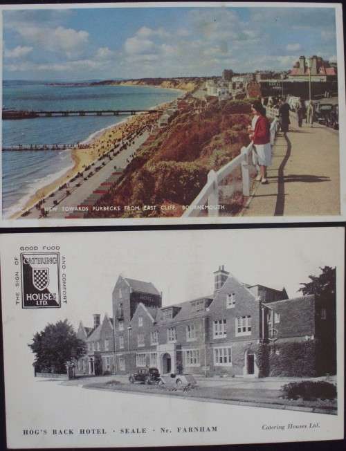 Postcards x 2 - UK - Vintage - Unused