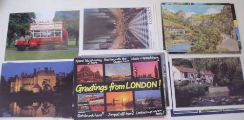 Postcards x 19 - UK - Mixed - Unused