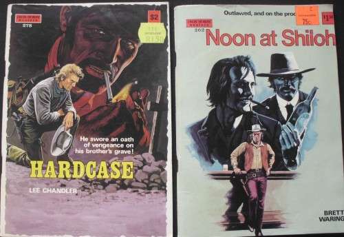 Comic Book x 2 - Iron Horse/Cleveland Western 262/278 - Vintage