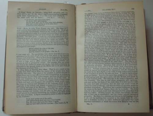 Bible - Barnes On Isaiah Vol 2 - Rev.Albert Barnes - 1850s