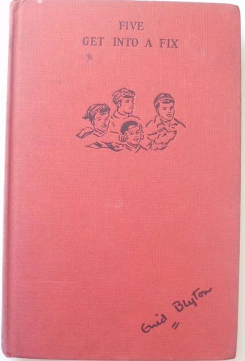 Book - Five Get Into A Fix - Enid Blyton - 1958 - 1st ed