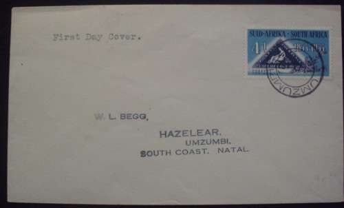 FDC - SA - Cape Of Good Hope 1953 - Umzumbi/e