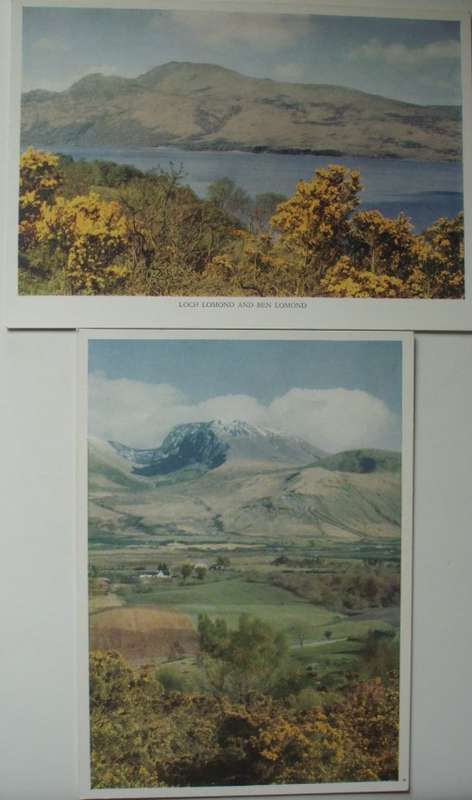 Postcards x 2 - UK - Unused - Vintage
