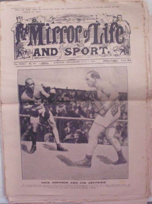 Newspapers x 9 - Boxing Greats 1909-1911
