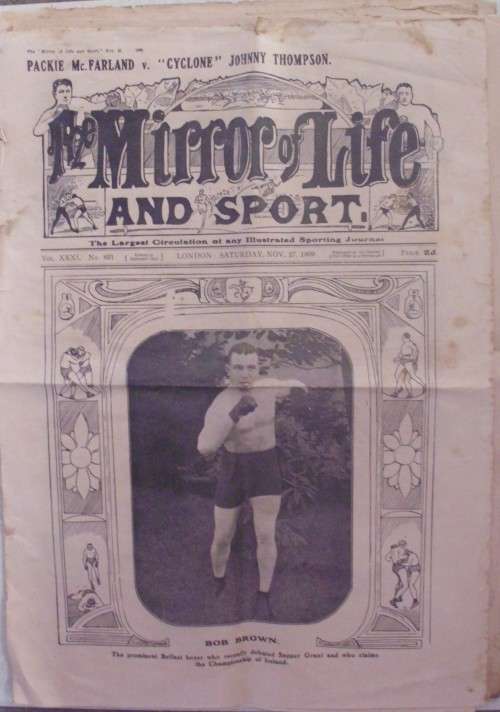 Newspapers x 9 - Boxing Greats 1909-1911