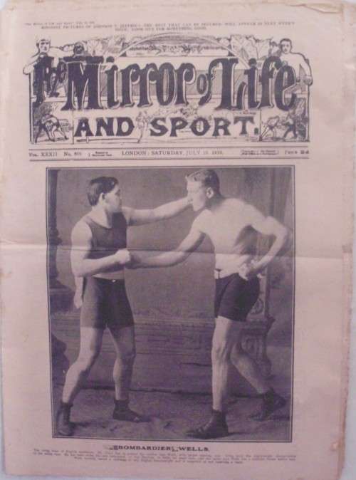 Newspapers x 9 - Boxing Greats 1909-1911