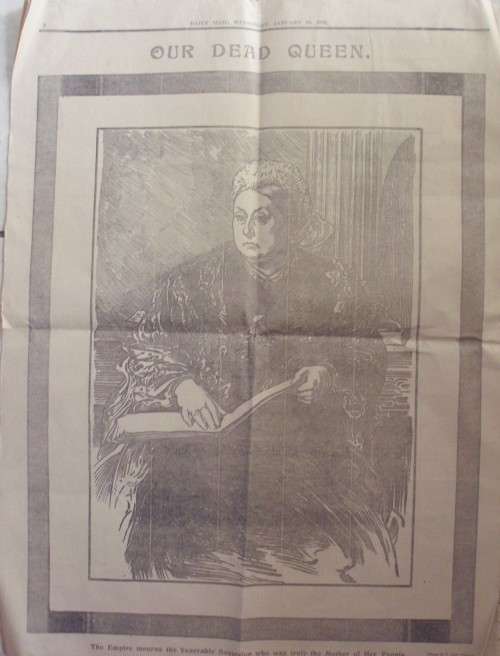 Newspaper - Daily Mail - 1901 - Queen Elizabeth