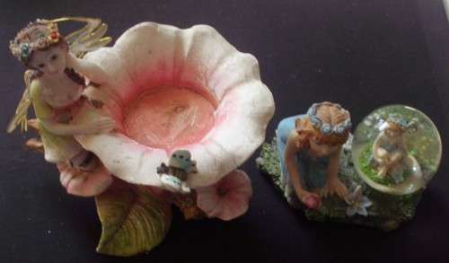 Fairies x 2 - Flower and Ball