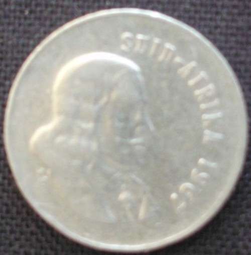 Coin - RSA 5 Cent - 1967 - English