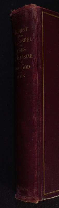 Bible/Book - Christ and The Gospel - 1910 - Rev.Marius Lepin