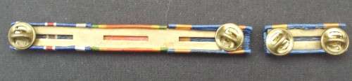 Military Ribbons - WW2 - USA - DFC/Air Medal, Etc