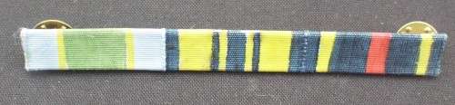 Military Ribbons - WW2 - USA - Mmanship/Comm/Training