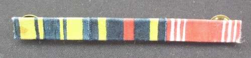 Military Ribbons - WW2 - USA - Training/Conduct/Comm