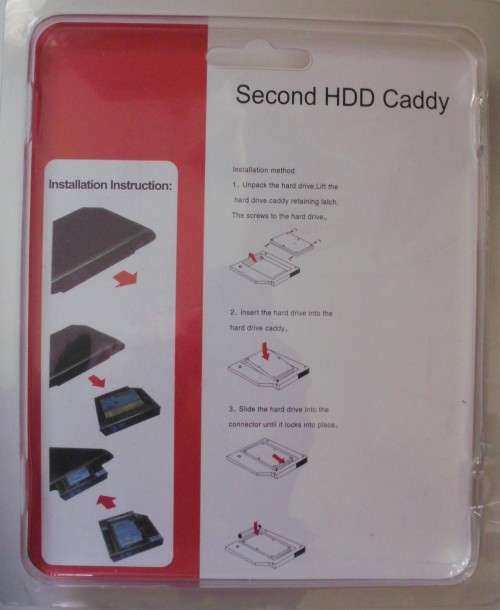 HDD Caddy - 12,7mm