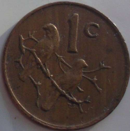 Coin - RSA 1 Cent - 1979 VF - South Africa