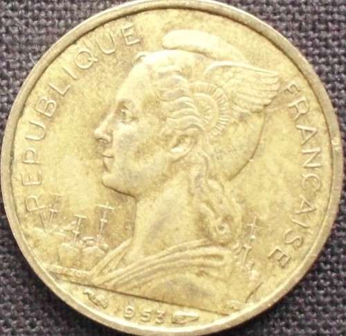 Coin - Madagascar 10 Franc - 1953 - EF