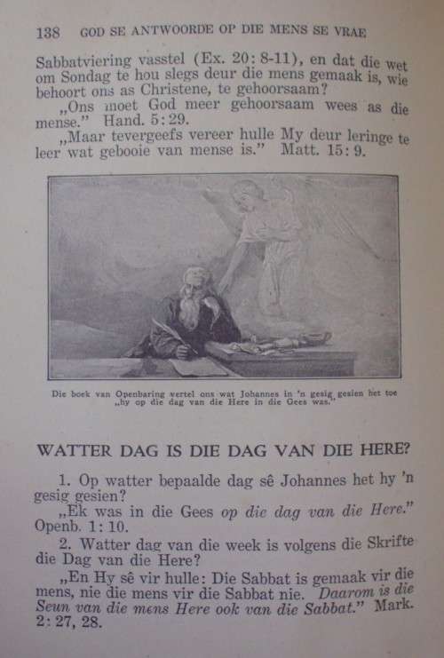 Bible/Book - God Se Antwoorde Op Mense Se Vrae - Undated