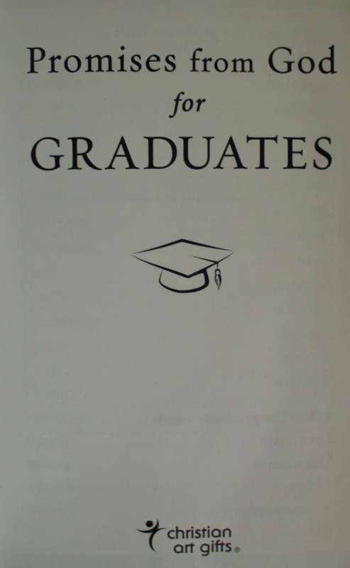 Bible - Promises from God for Graduates - 2012