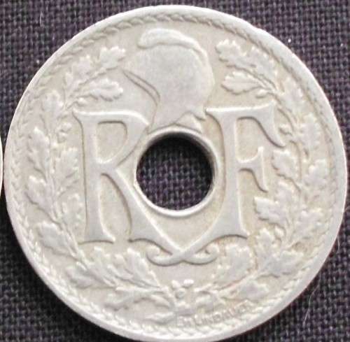 Coin - France - 25 Centimes - 1920