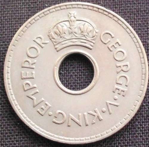 Coin - Fiji - Penny - 1936 - AU