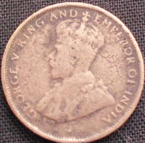 Coin - Ceylon - 1 Cent - 1923 - Rare