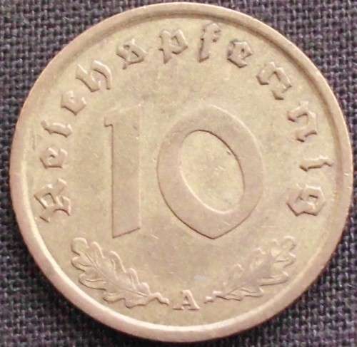 Coin - Germany - 10 Reichsfennig - 1939A
