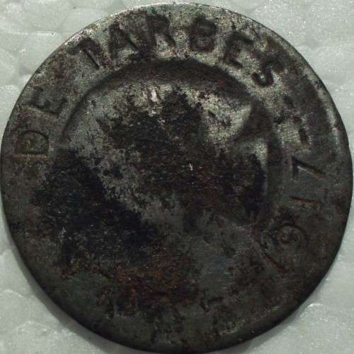 Token - Ville De Tarbes- 1917 - 10 Centimes