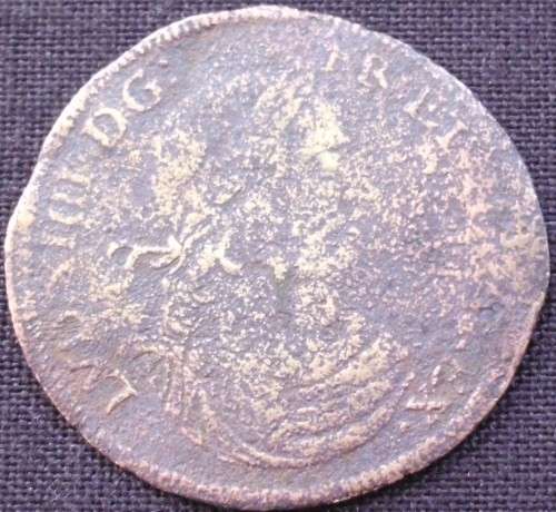 Coin - France - Mid 1600s - Louis X111 - Copper