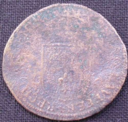 Coin - France - Mid 1600s - Louis X111 - Copper