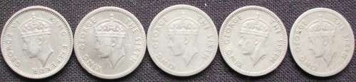 Coin - Southern Rhodesia - 3D x 5 - B